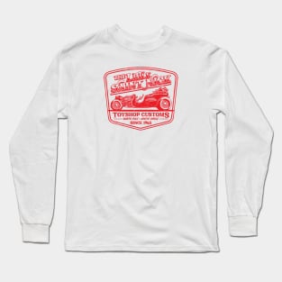 Little Saint Nick (Red on White - Alt) Long Sleeve T-Shirt